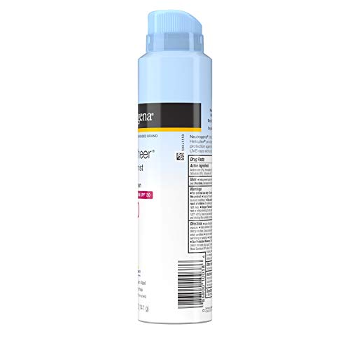 Neutrogena Ultra Sheer Body Mist Sunscreen Spray Broad Spectrum SPF 30, Lightweight, Non-Greasy & Water Resistant, Oil-Free & Non-Comedogenic, Oxybenzone-Free UVA/UVB Sunscreen Mist, 5 oz (Pack of 3)