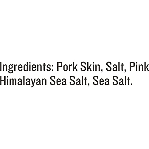 EPIC Pink Himalayan & Sea Salt Baked Pork Rinds, Keto Friendly, 5 oz
