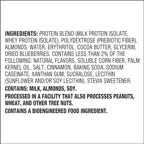 Quest Nutrition Blueberry Muffin Protein bar, 8.48 Oz (Pack Of 4)