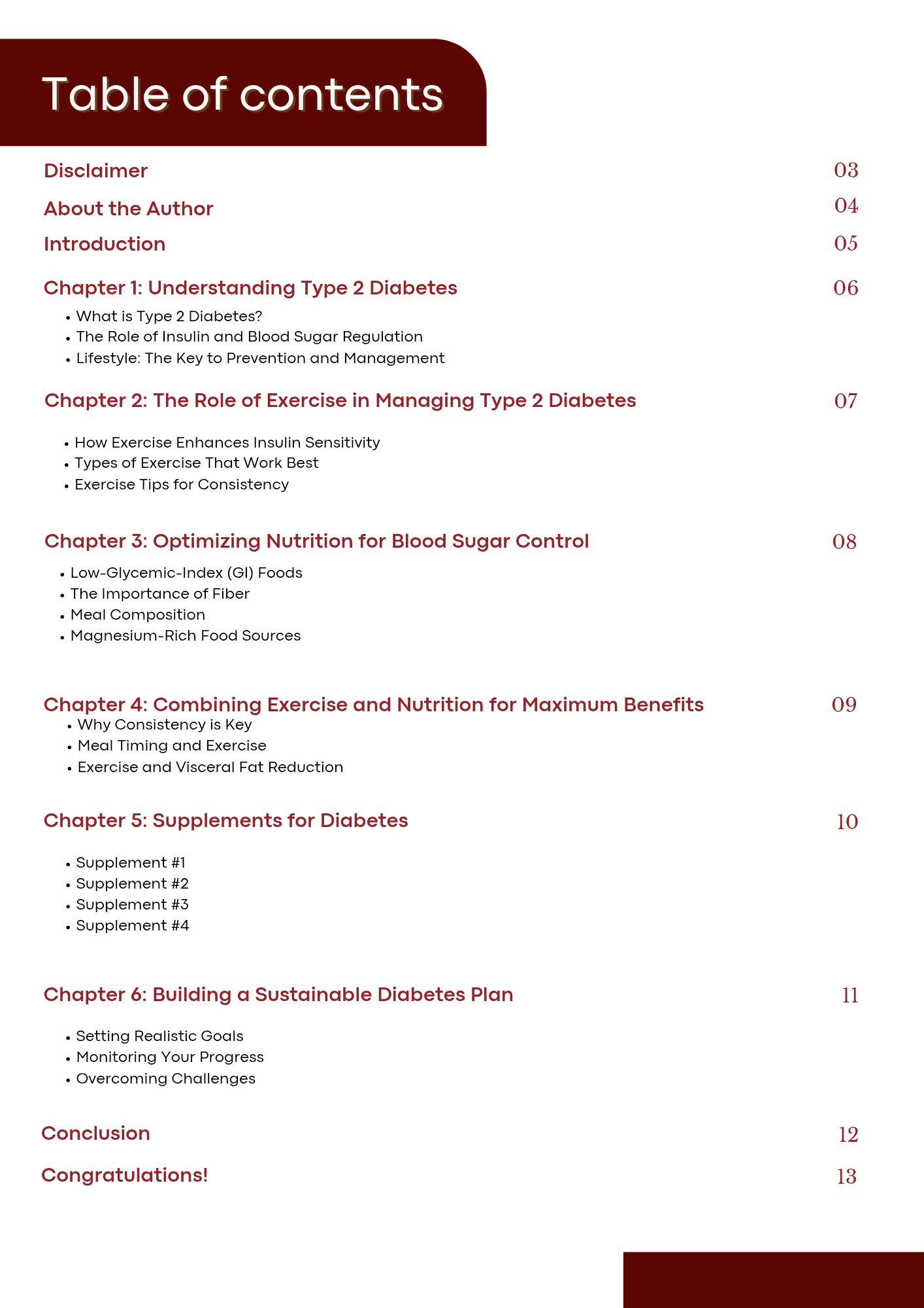 Diabetes eBook