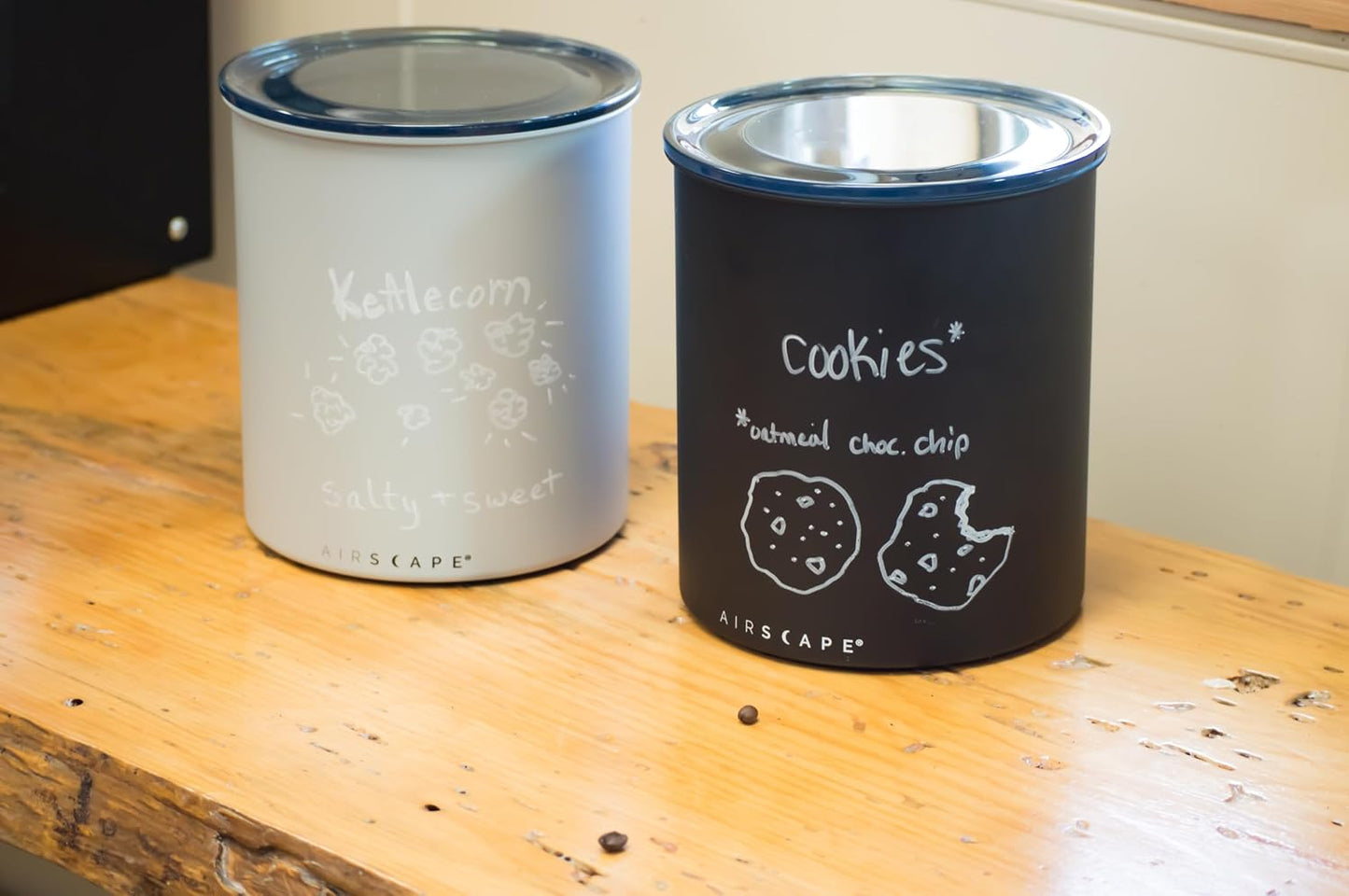 Planetary Design Airscape Kilo Coffee & Dry Food Canister - Matte Gray 2.2 lbs