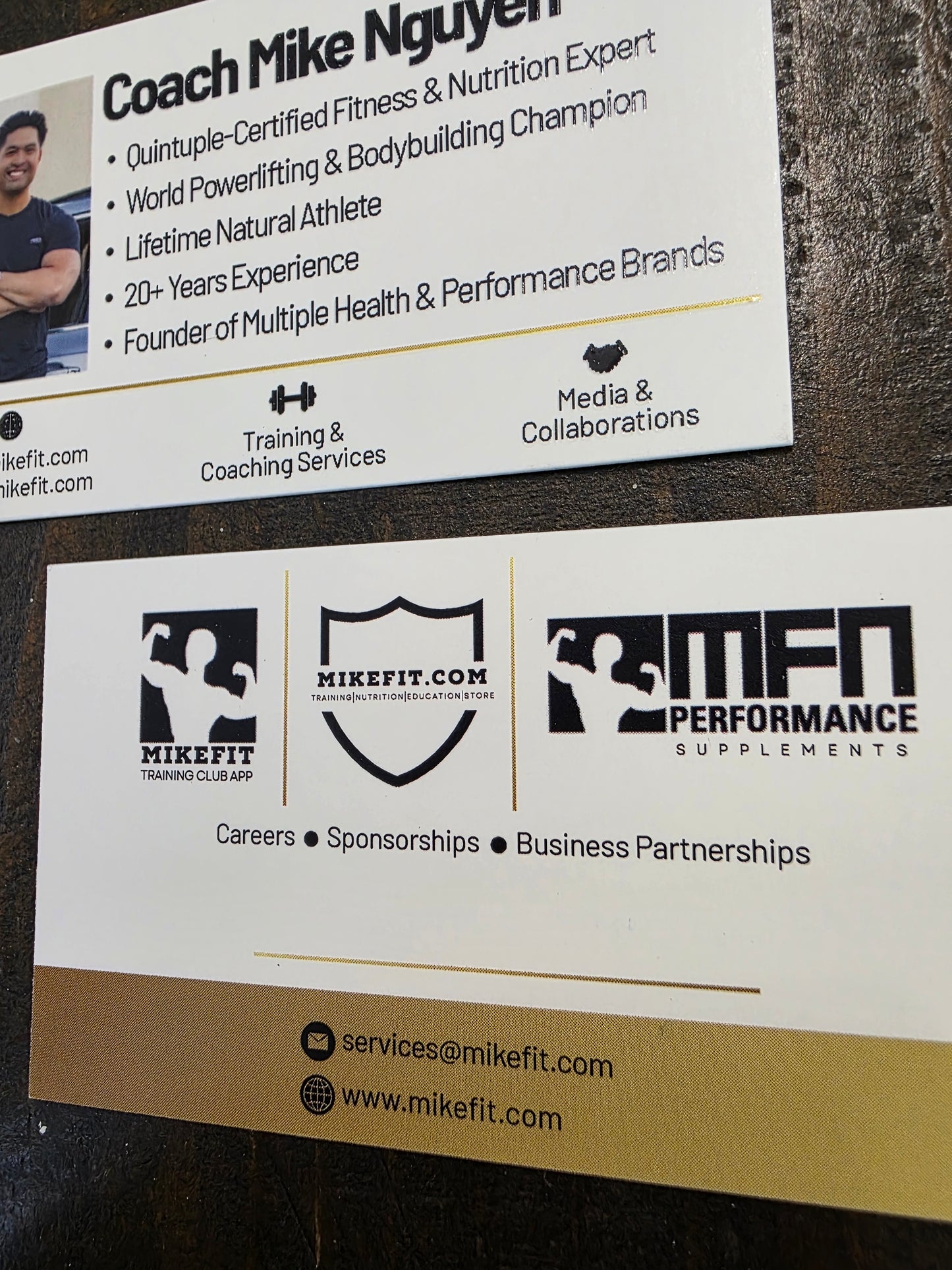 Coach Mike's Founder & Referral Card - 10 Pack