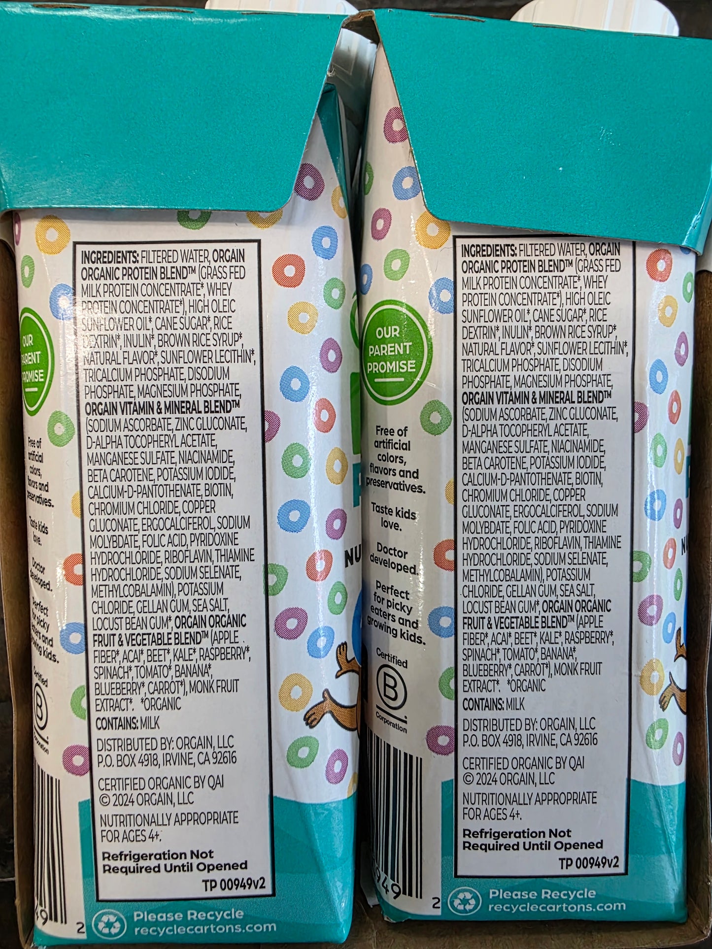 Orgain Kids Protein - 4 Pack