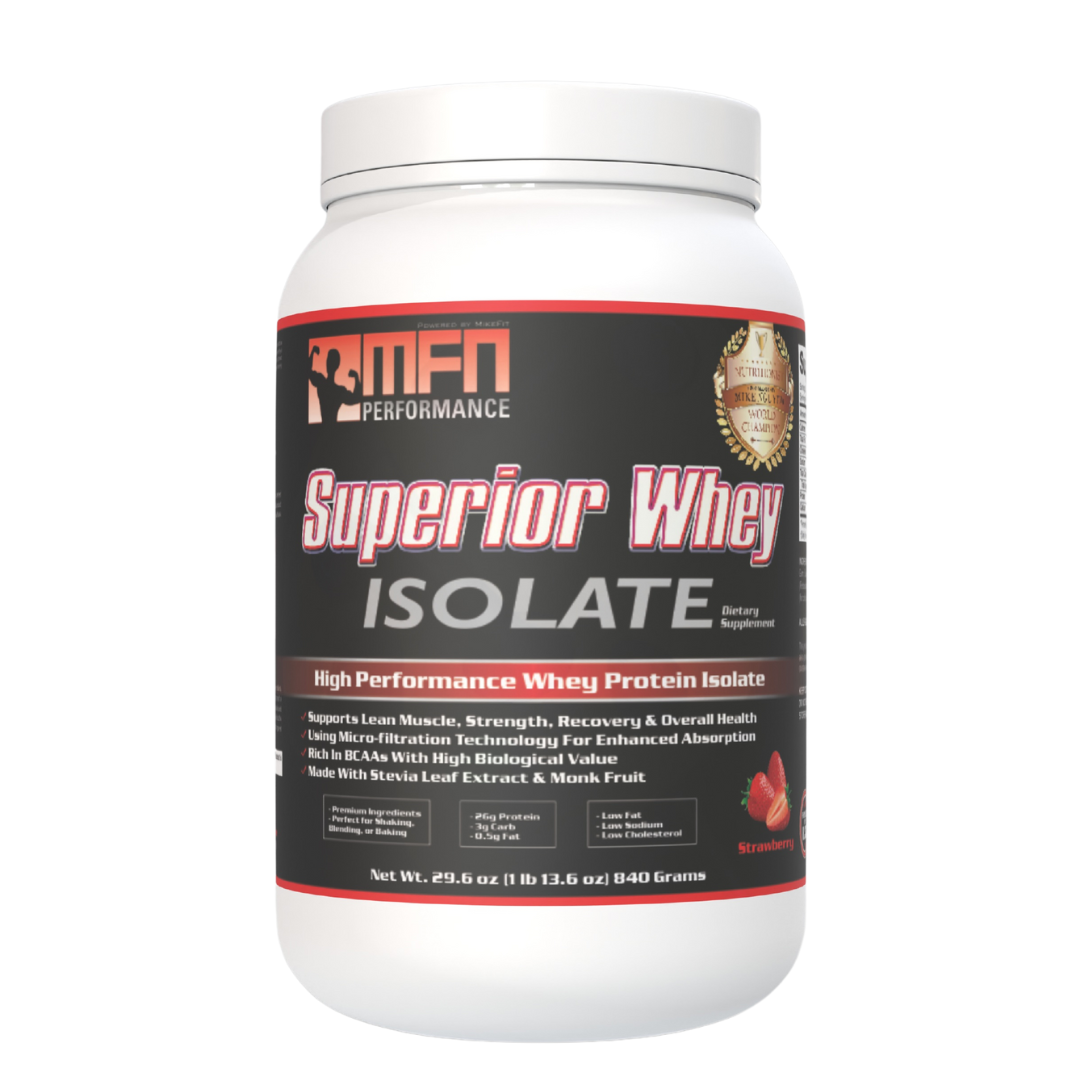 MFN All-Natural Whey Protein Isolate - Strawberry