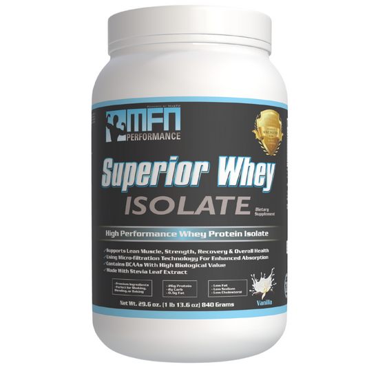 MFN All-Natural Whey Protein Isolate - Vanilla (Coming 11/30/25)