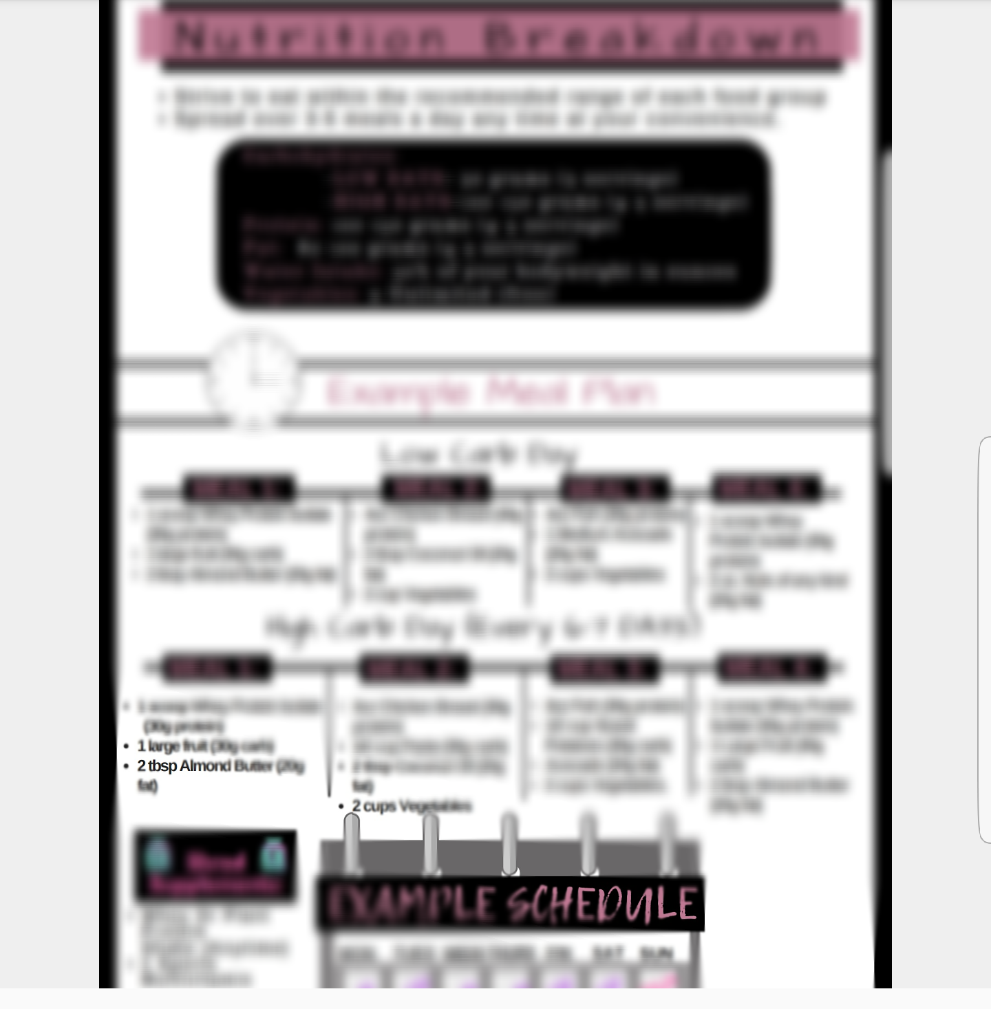 WOMEN'S 6-WEEK ULTIMATE SHRED (Competition Level Training + Nutrition Program)