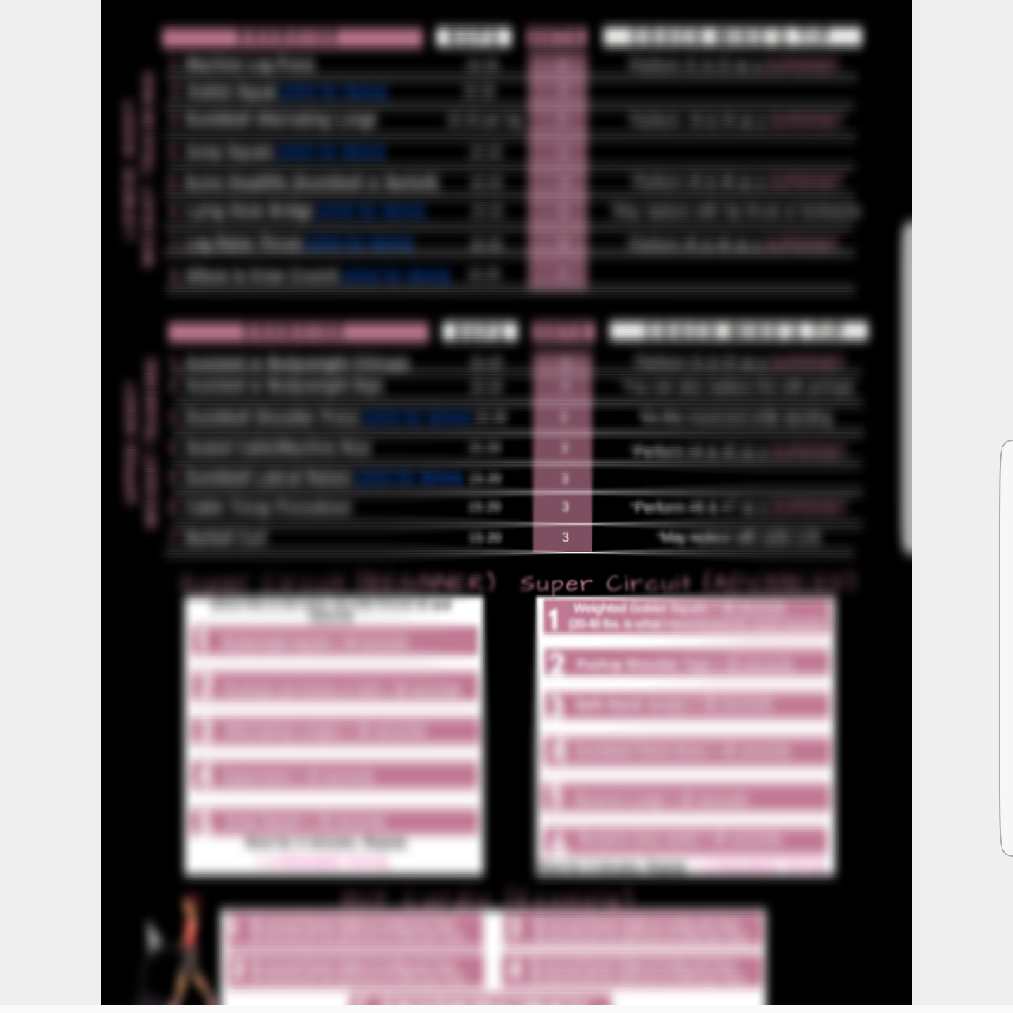 WOMEN'S 6-WEEK ULTIMATE SHRED (Competition Level Training + Nutrition Program)