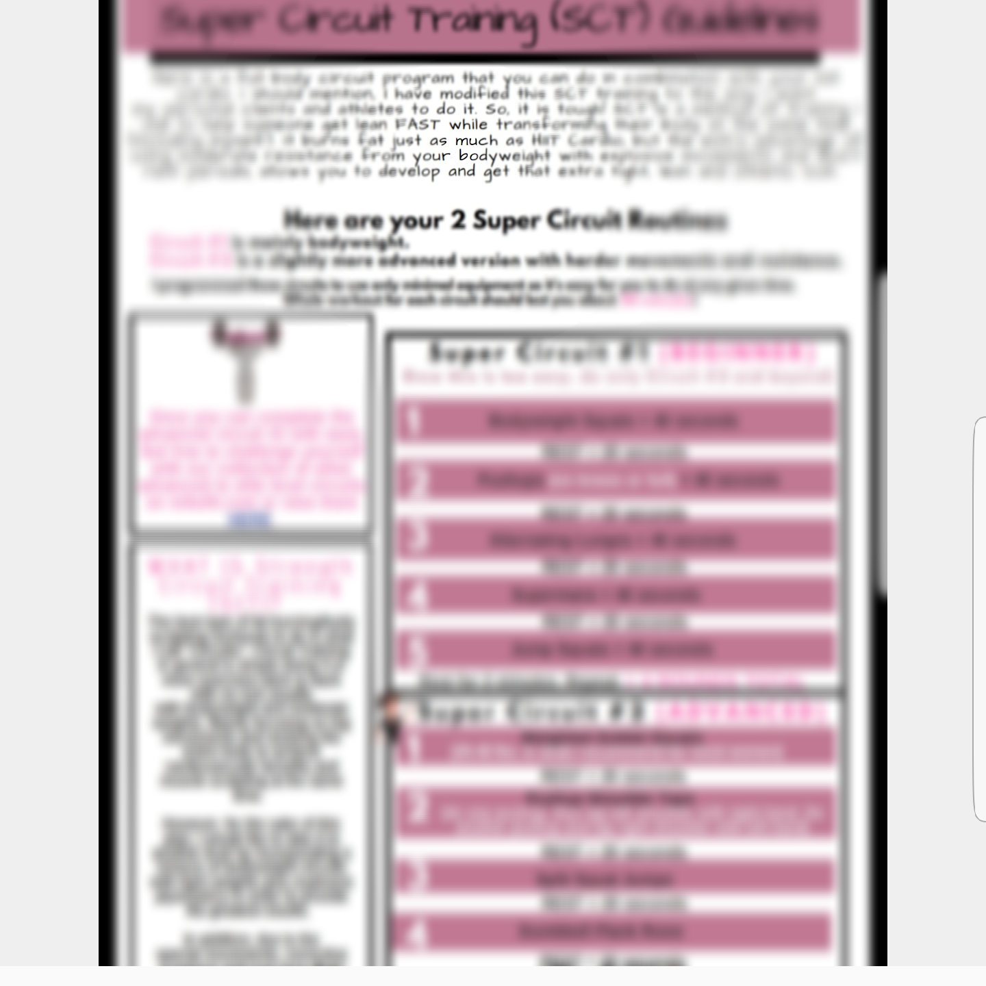 WOMEN'S 6-WEEK ULTIMATE SHRED (Competition Level Training + Nutrition Program)