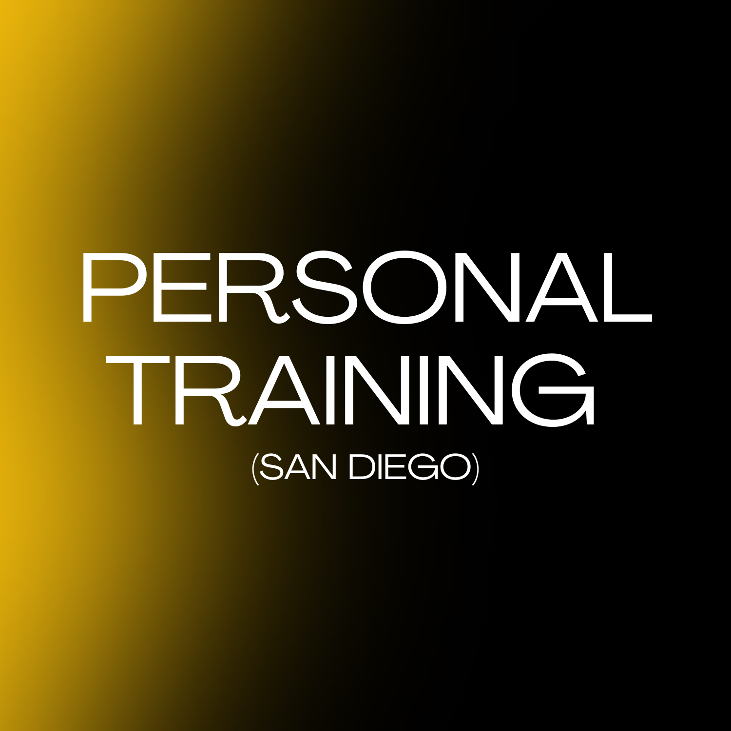 1-on-1 Personal Training