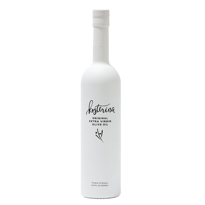Kosterina Original Extra Virgin Olive Oil | Polyphenol Rich Greek Olive Oil, Cold-Pressed EVOO, Early Harvest Koroneiki Olives | Harvested in Greece (16.9 oz)