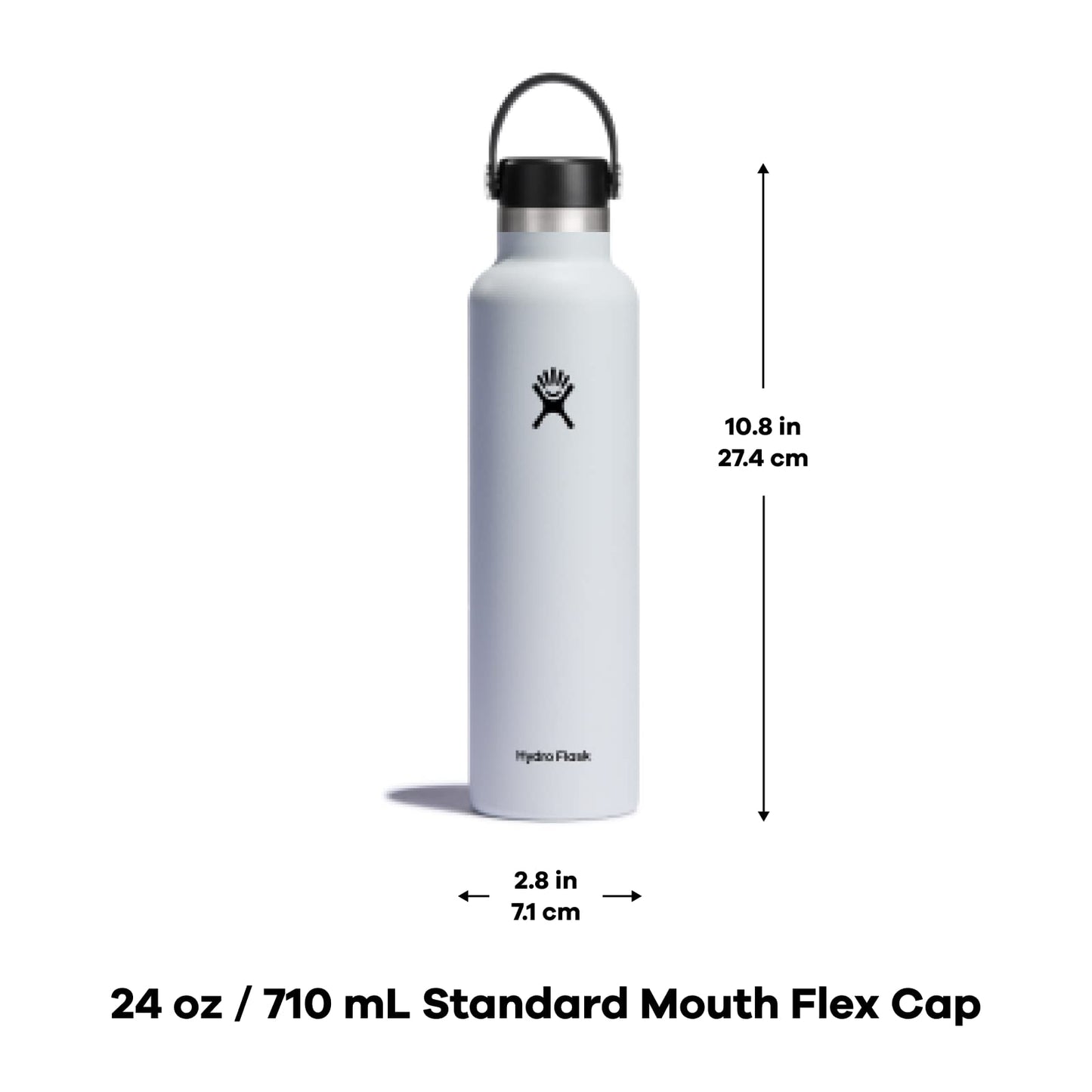 Hydro Flask Standard Flex Cap Black 24 Oz