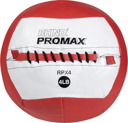 Champion Sports RPX4 Rhino Promax Slam Balls, 4 lb, Soft Shell with Non-Slip Grip, Medicine Wall Exercise Ball for Weightlifting, Plyometrics, Cross Training, & Home Gym Fitness