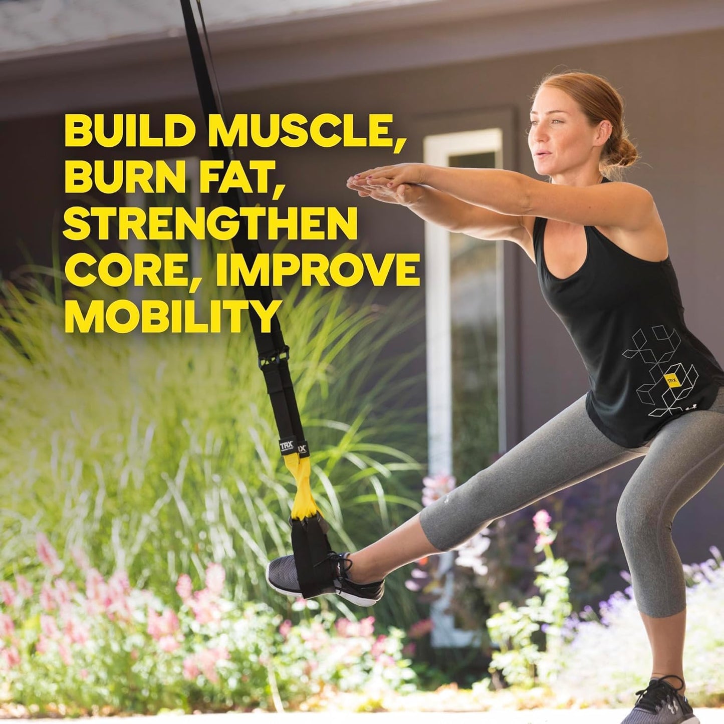 TRX All-in-One Suspension Training System for Weight Training, Cardio, Cross-Training & Resistance Training, Full-Body Workouts for Home, Travel, and Outdoors, Includes Indoor & Outdoor Anchor System