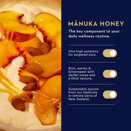 Manuka Health UMF 10+/MGO 263+ Manuka Honey (250g/8.8oz), Superfood, Authentic Raw Honey from New Zealand