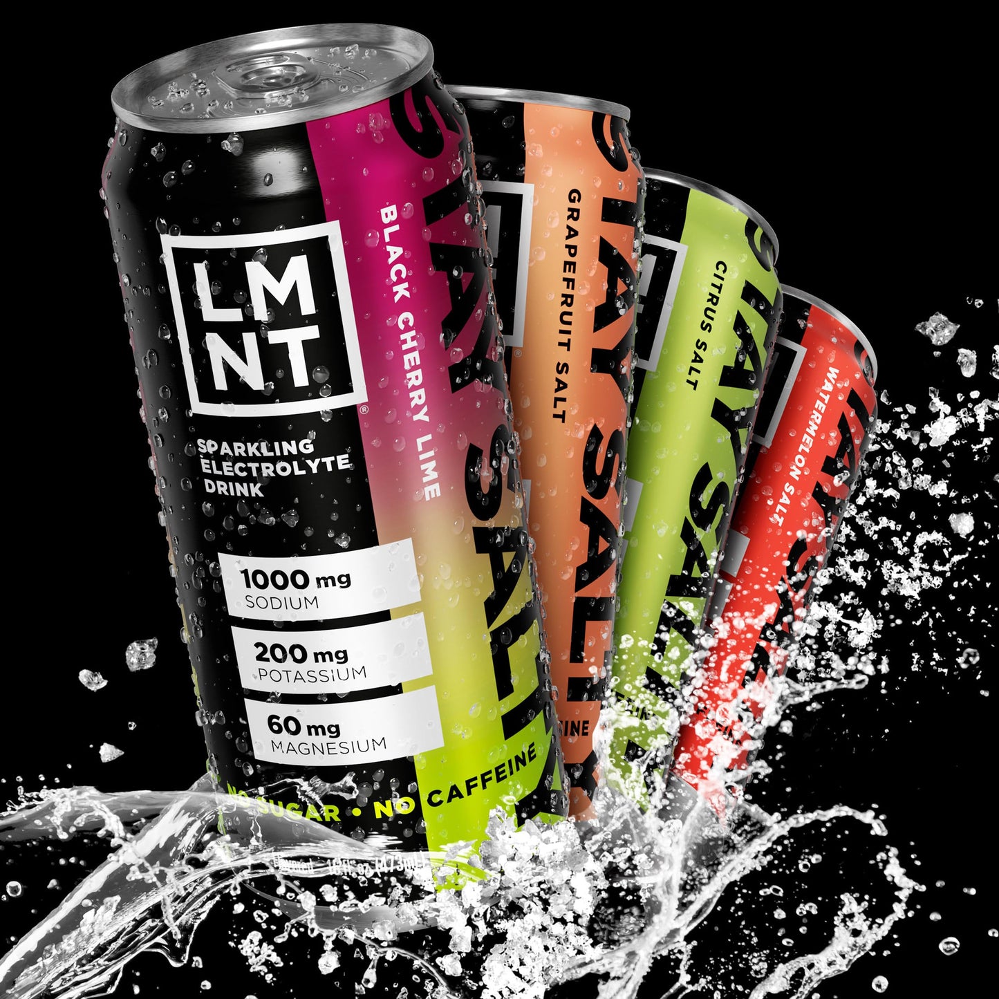 LMNT Sparkling Electrolyte Drink - Variety Pack | 12-Count