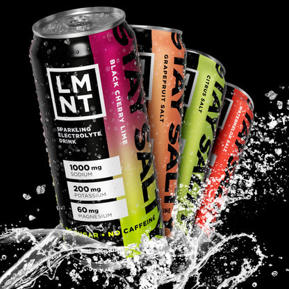 LMNT Sparkling Electrolyte Drink - Variety Pack | 12-Count