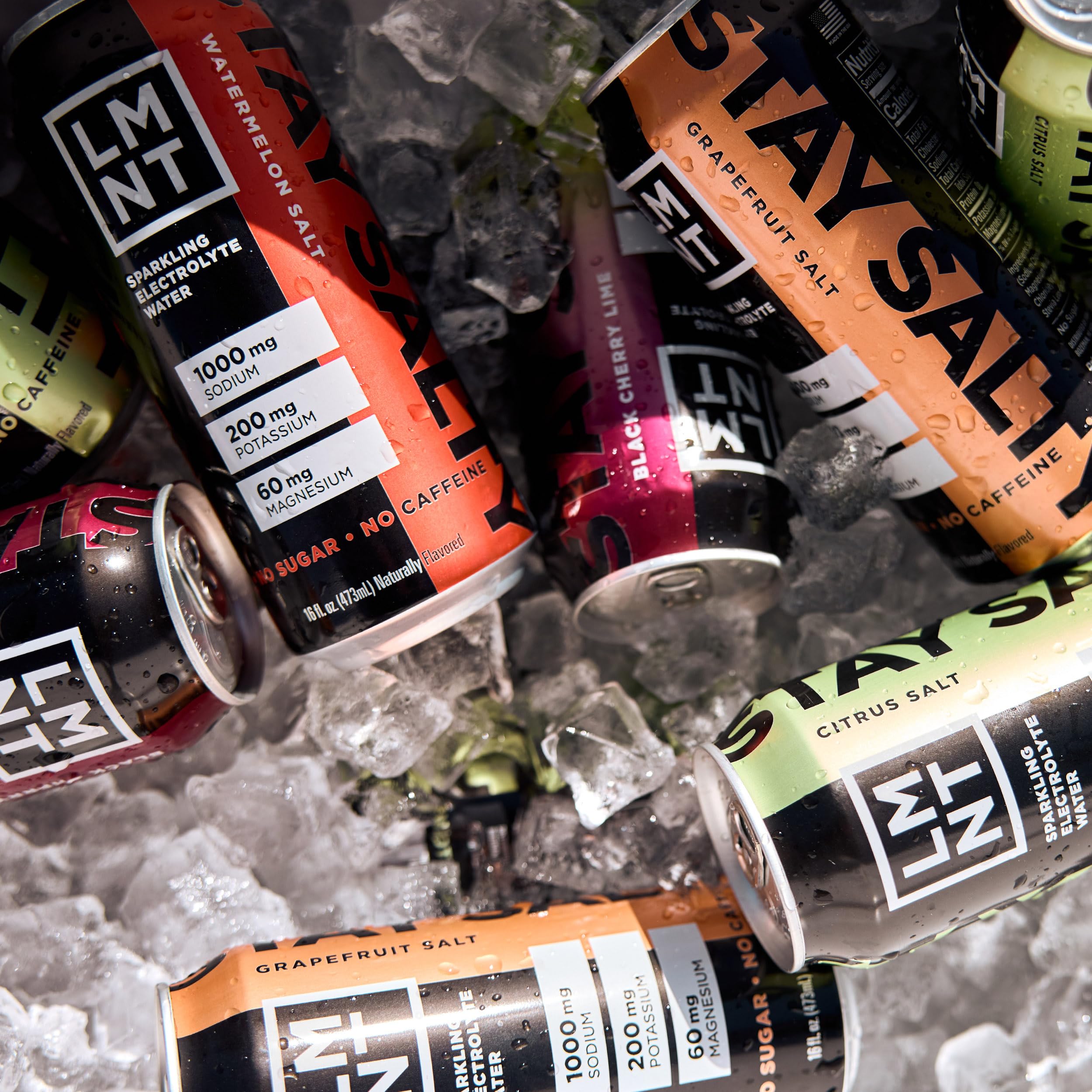 LMNT Sparkling Electrolyte Drink - Variety Pack | 12-Count – MikeFit.com