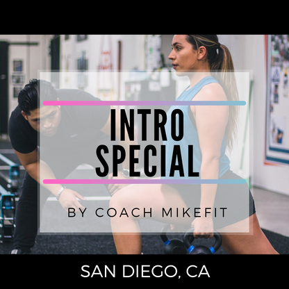 2 Personal Training Sessions Intro Deal with Coach Mike (For 1st timers only)
