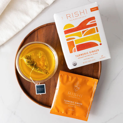 Rishi Tea - Turmeric Ginger Sachets