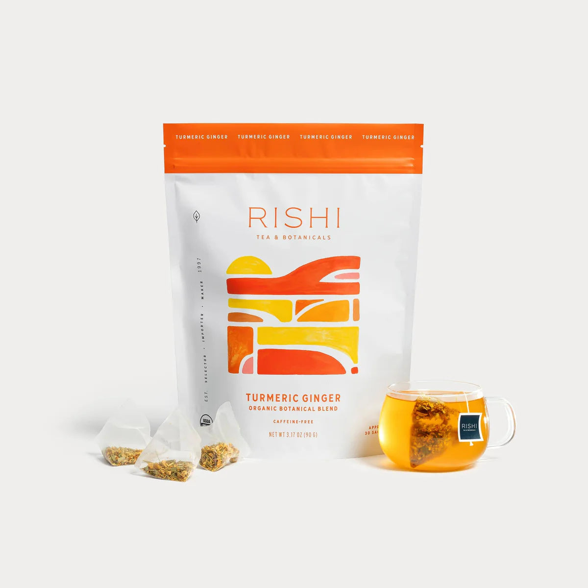 Rishi Tea - Turmeric Ginger Sachets