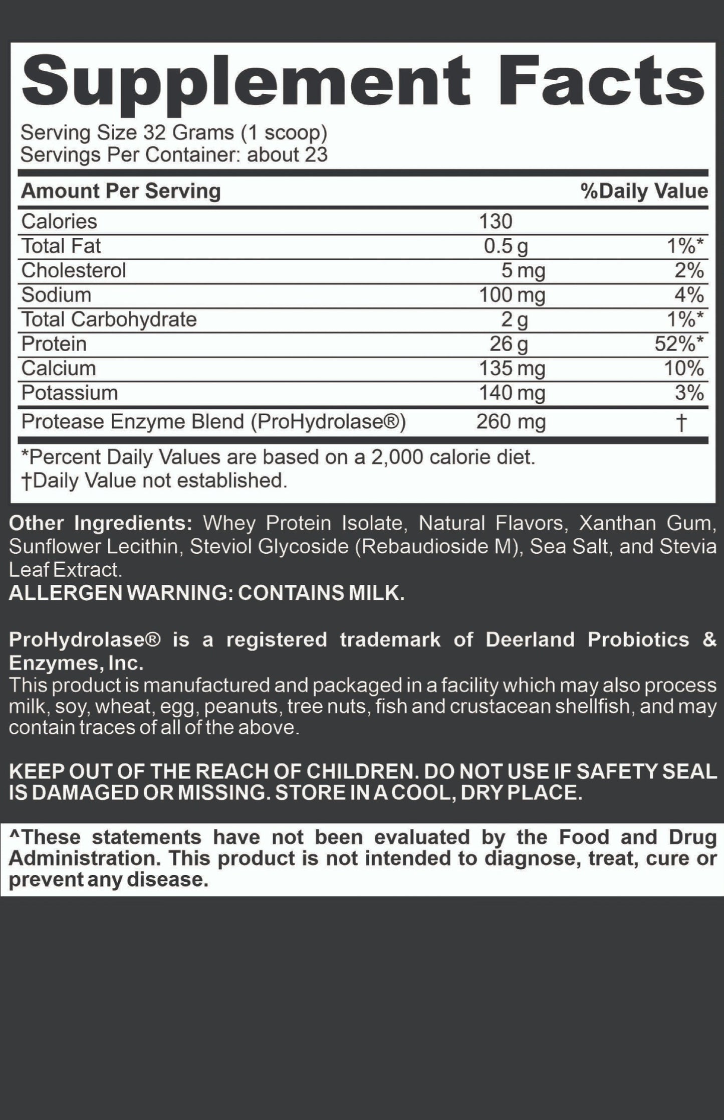 MFN All-Natural Whey Protein Isolate - Vanilla (Coming 12/28/25)