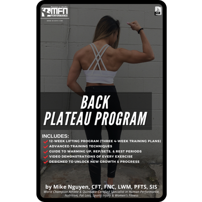 Back Plateau Workout Program