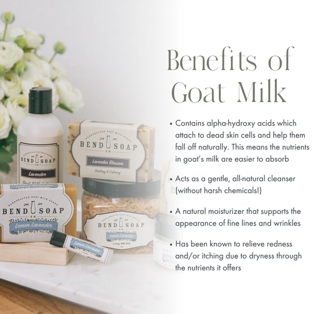 Bend Soap Company All-Natural Goat Milk Bar Soap (7 Scent Options)