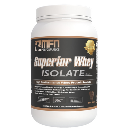 MFN 100% Natural Whey Protein Isolate - Chocolate (Pre-order)