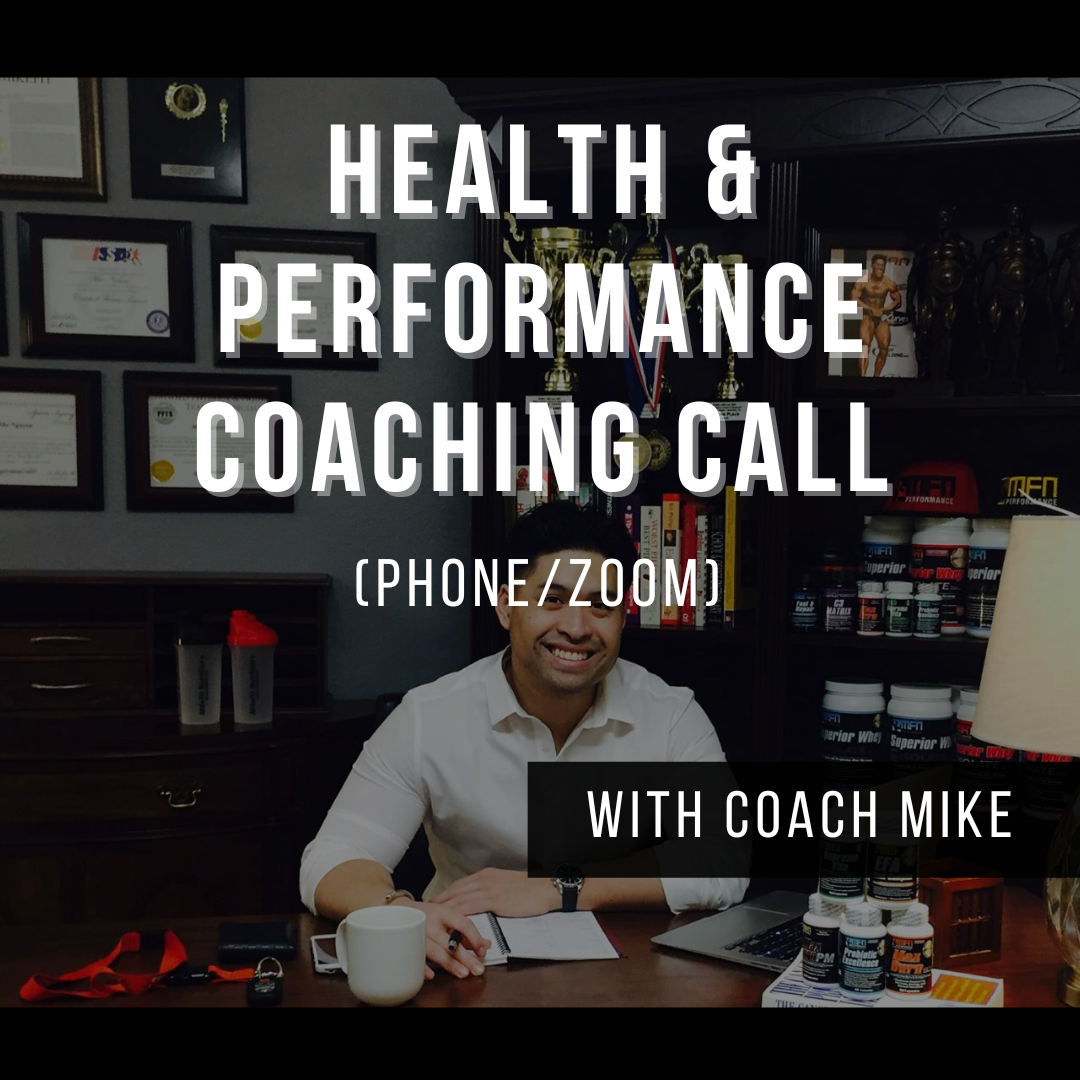 Health Coach Call 15-Min Personal Health Coaching Call – MikeFit.com