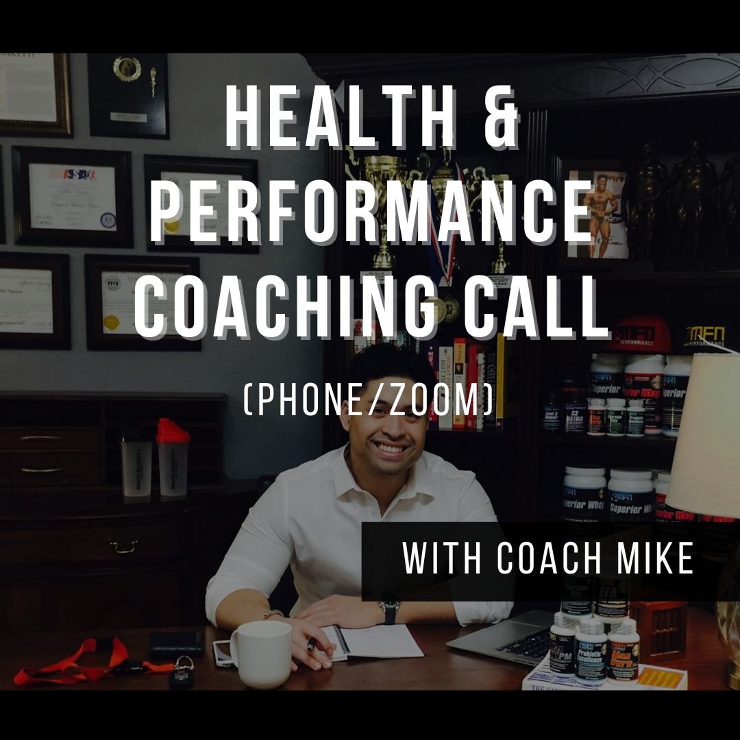 Health & Performance Coaching Call (or via email consult)