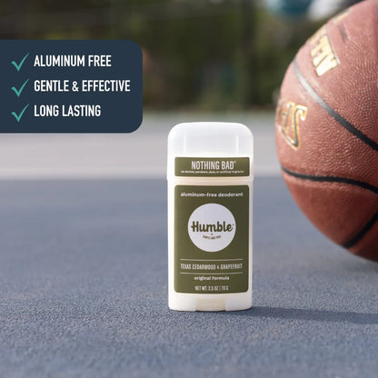 Humble - Natural Deodorant (Cedarwood & Grapefruit) 2.5 oz.