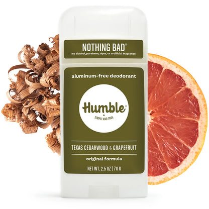 Humble All-Natural Deodorant - 2.5 oz. (4 Scent Options)