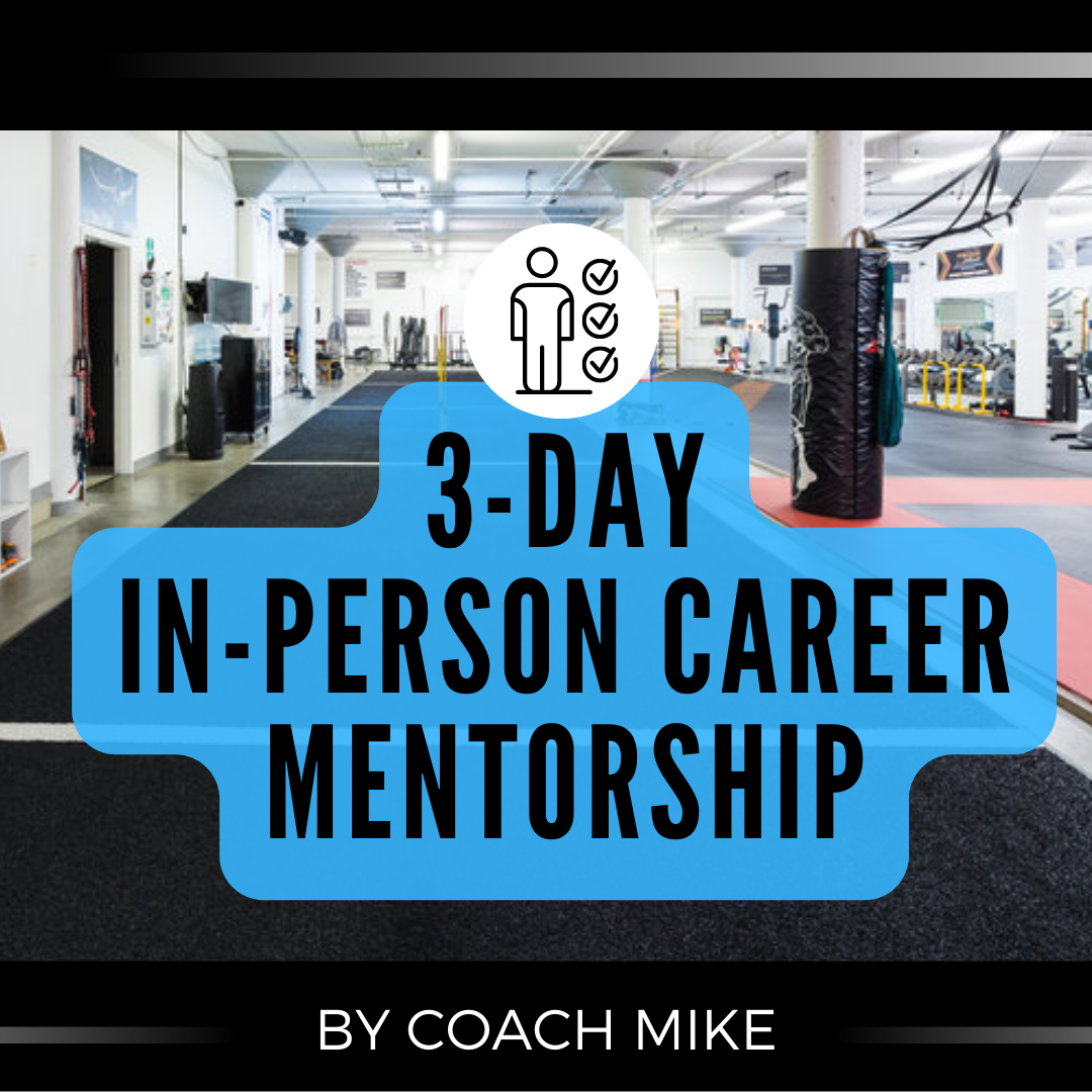 4 Hour In-Person Mentorship Extensive