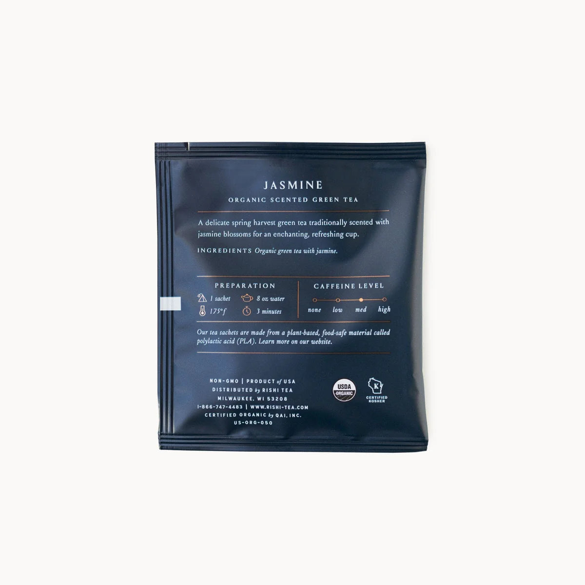 Rishi Tea - Jasmine Green Tea Sachets