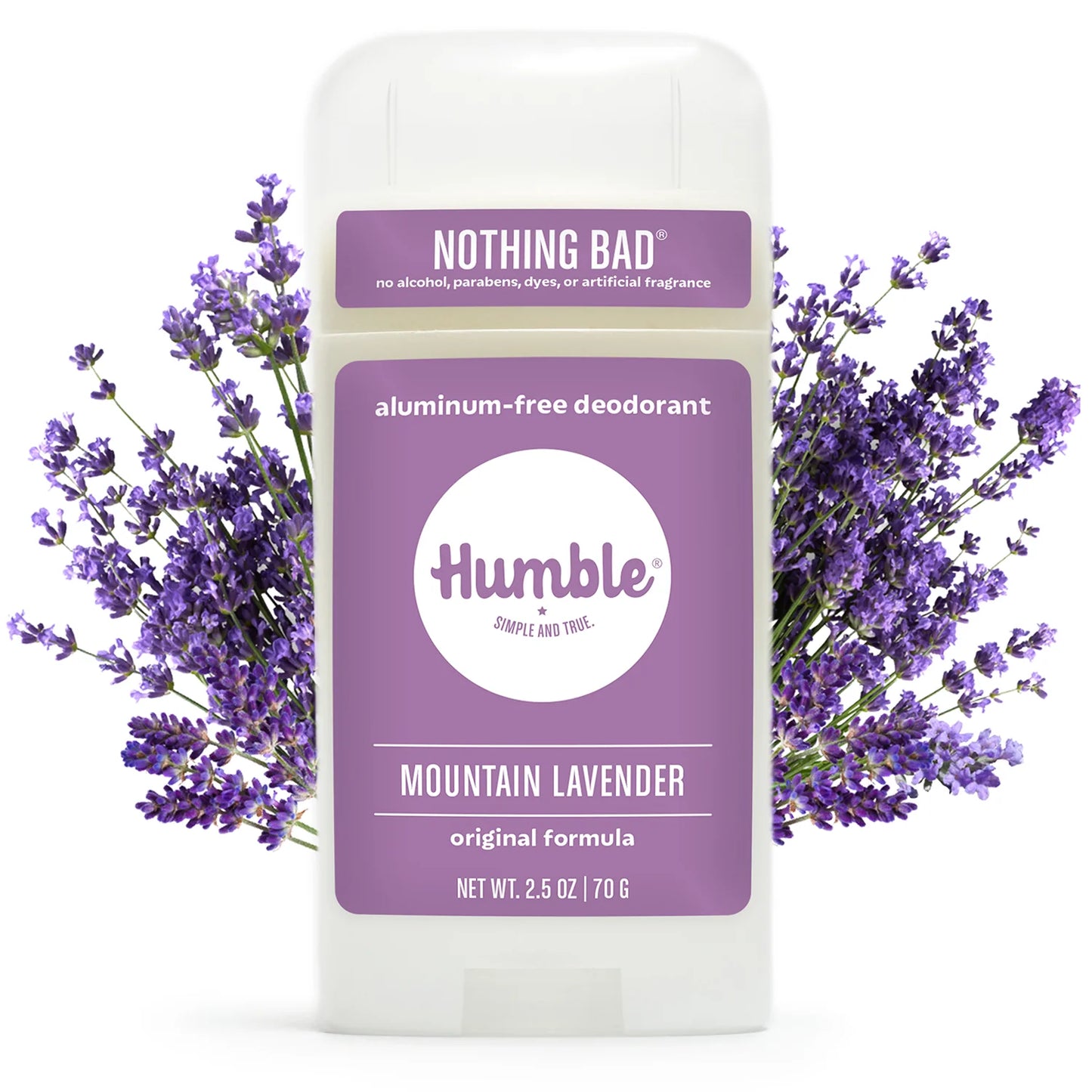 Humble - Natural Deodorant (Mountain Lavender) 2.5 oz.