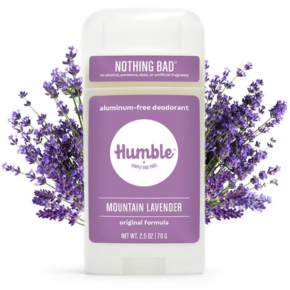 Humble - Natural Deodorant (Mountain Lavender) 2.5 oz.