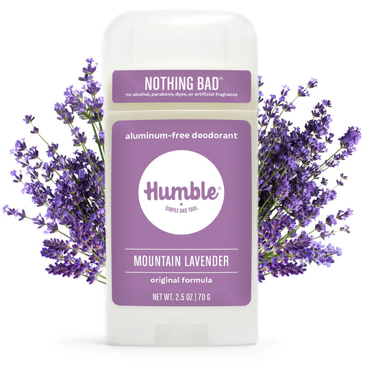 Humble - Natural Deodorant (Mountain Lavender) 2.5 oz.