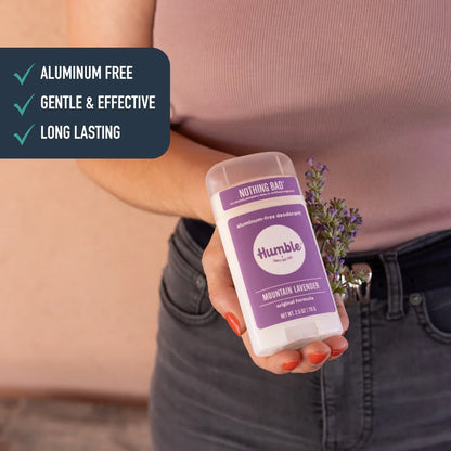 Humble - Natural Deodorant (Mountain Lavender) 2.5 oz.