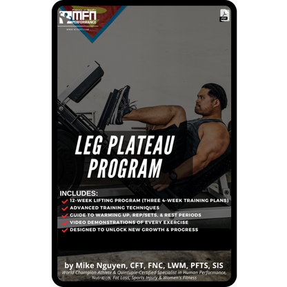 Leg Plateau Workout Program