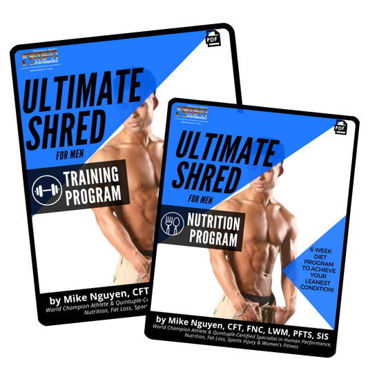 MEN'S 6-WEEK ULTIMATE SHRED (Competition Level Training + Nutrition Program)