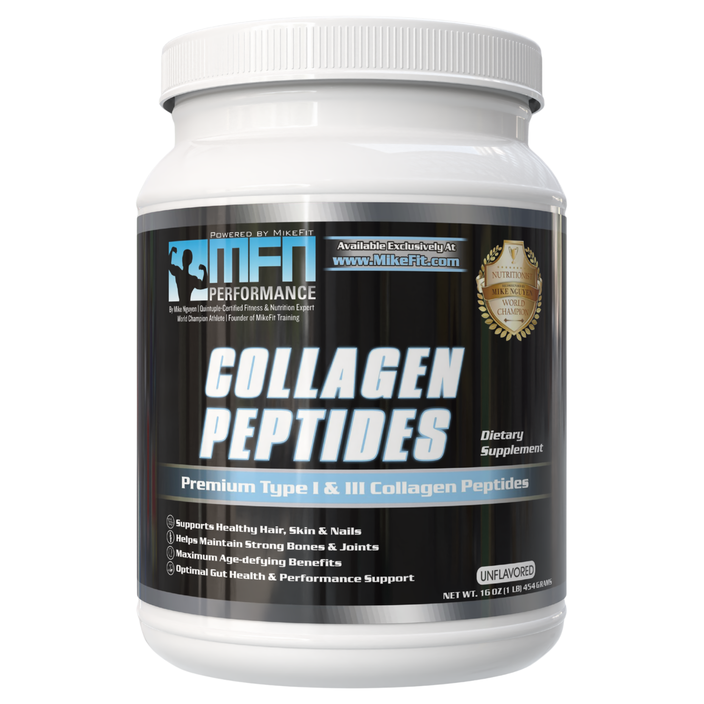Hydrolyzed Collagen Peptides - Unflavored