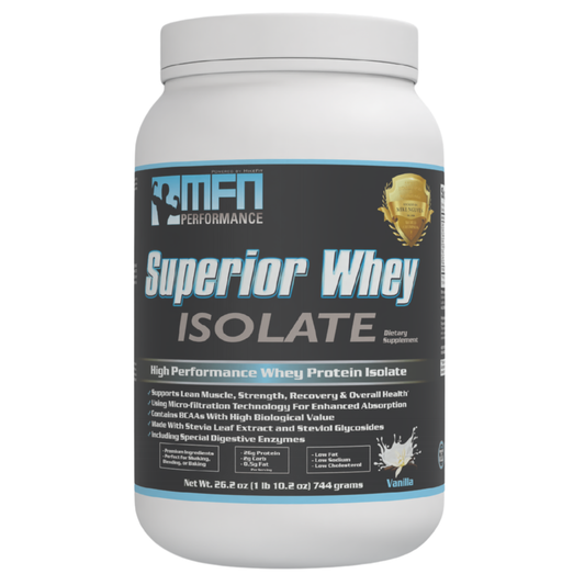MFN All-Natural Whey Protein Isolate - Vanilla (Coming 12/20/25)