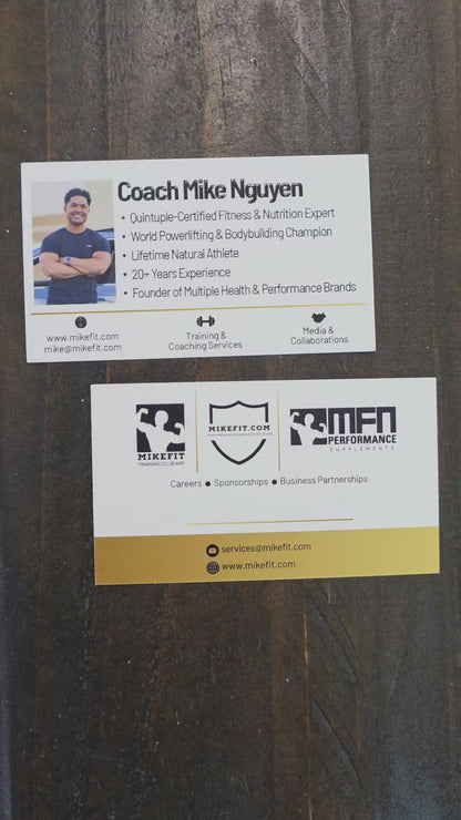 Coach Mike's Founder & Referral Card - 10 Pack