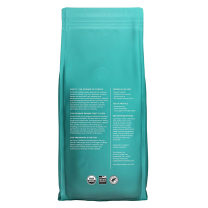 Purity Coffee FLOW Original Medium Roast Whole Bean (5lb Bag)
