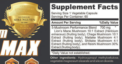 MFN Mushroom Focus MAX (Buy 1 get 1 FREE) *add 2 to cart for launch promo