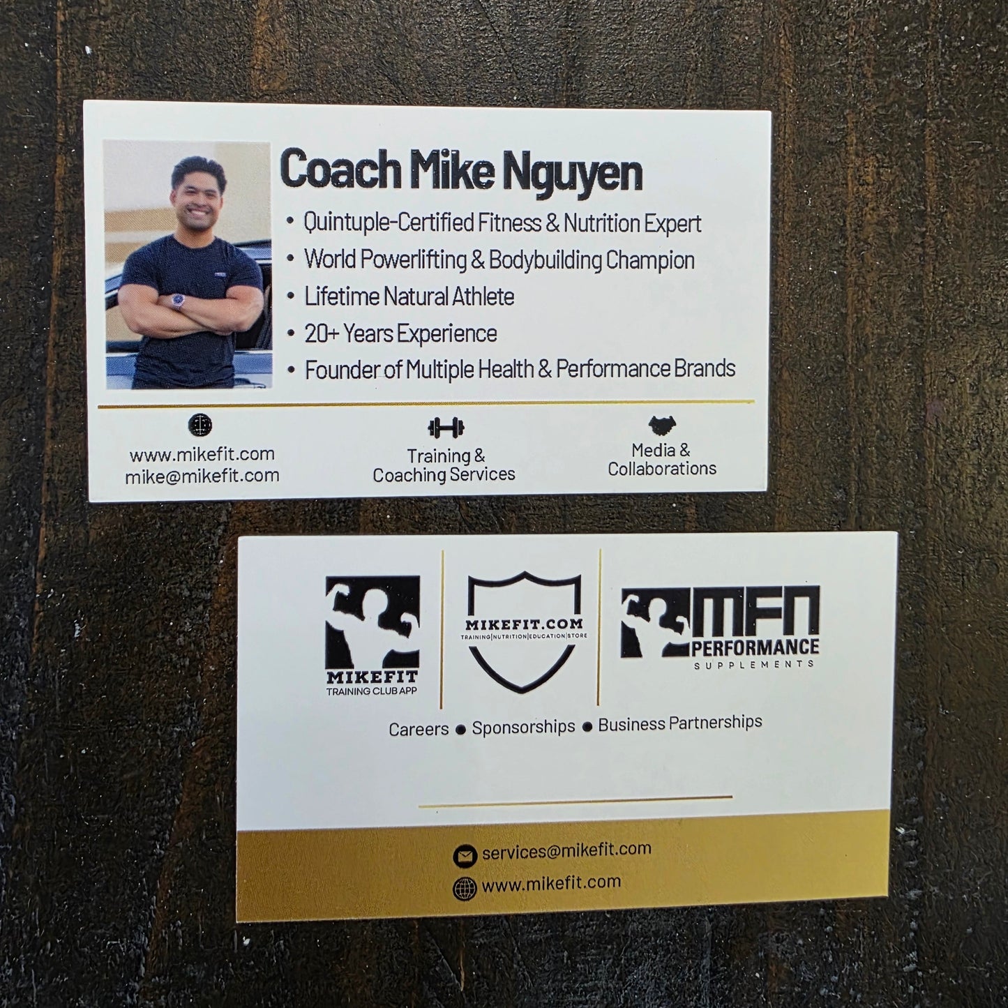 Coach Mike's Founder & Referral Card - 10 Pack