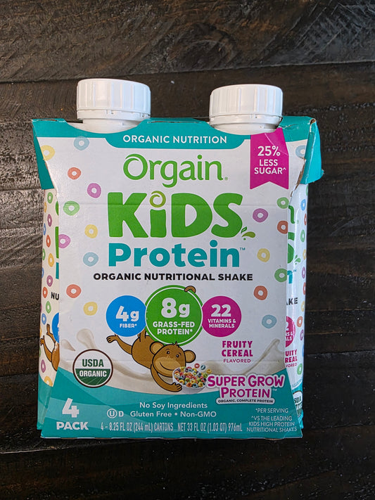 Orgain Kids Protein - 4 Pack