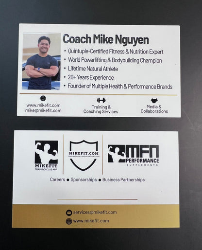 Coach Mike's Founder & Referral Card - 10 Pack