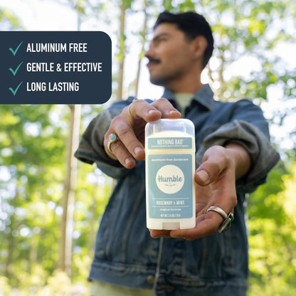 Humble - Natural Deodorant (Rosemary & Mint) 2.5 oz.