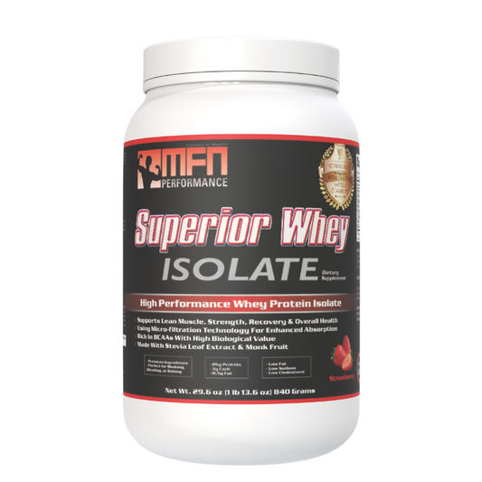 MFN 100% NATURAL WHEY PROTEIN ISOLATE - STRAWBERRY